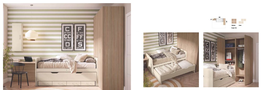 987-32 Dormitorio Modular